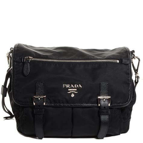 prada messenger bag tessuto|Prada Messenger bag female.